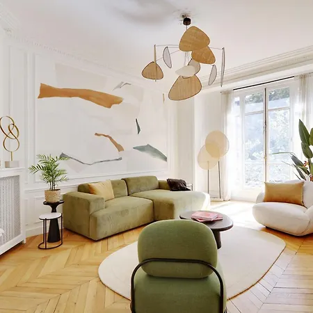 Chic & Spacious 2bdr - 4p - Av Suffren Tour Eiffel Apartamento *