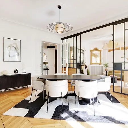 Chic & Spacious 2bdr - 4p - Av Suffren Tour Eiffel * Parigi