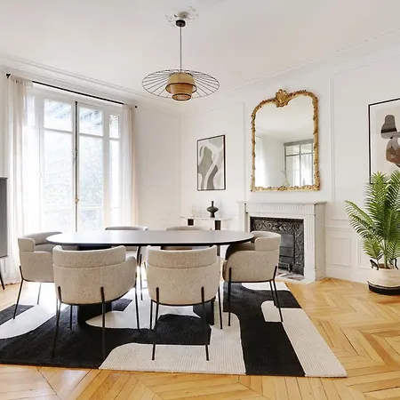 Апартаменты Chic & Spacious 2bdr - 4p - Av Suffren Tour Eiffel