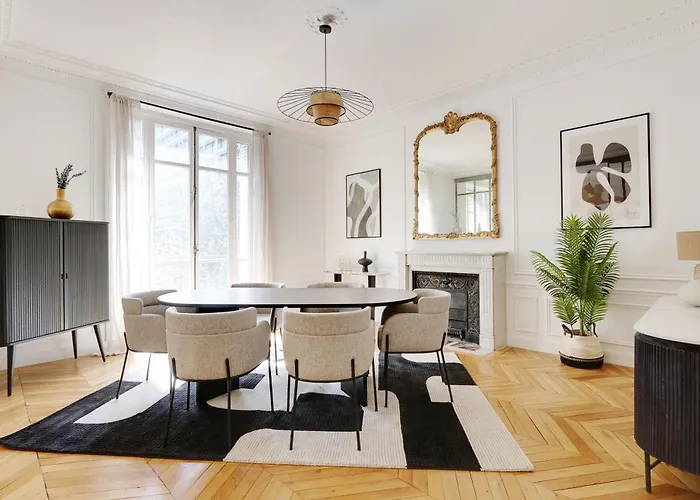 Apartament Chic & Spacious 2bdr - 4p - Av Suffren Tour Eiffel