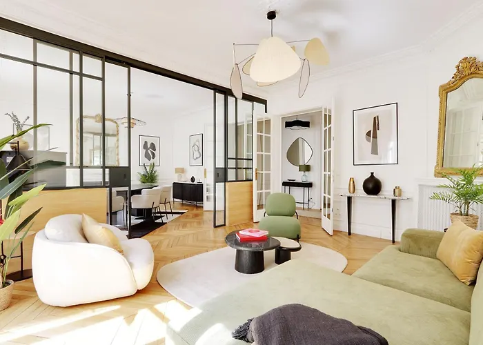 Chic & Spacious 2bdr - 4p - Av Suffren Tour Eiffel شقة *